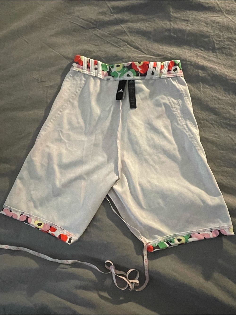 Adidas & Marimekko flower Cycling Shorts Small - Picture 6 of 8